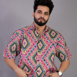 Oversized White & Black Stripe Shirt – Cool, Casual & Effortless